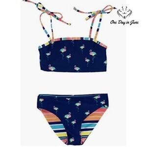 Splendid Take Wing Tube Bikini Swimsuit Size 14